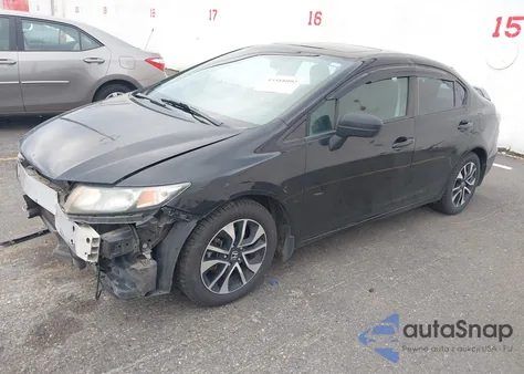2015 Honda Civic Ex from USA, damaged, VIN 2HGFB2F83FH535116